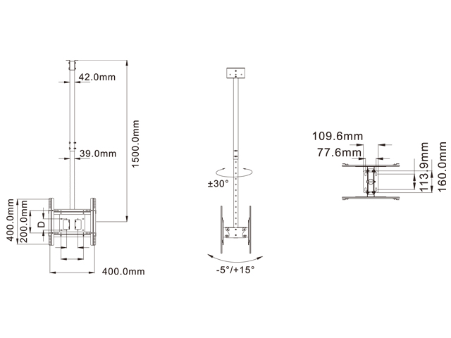 Dimensioni Staffa MB5477