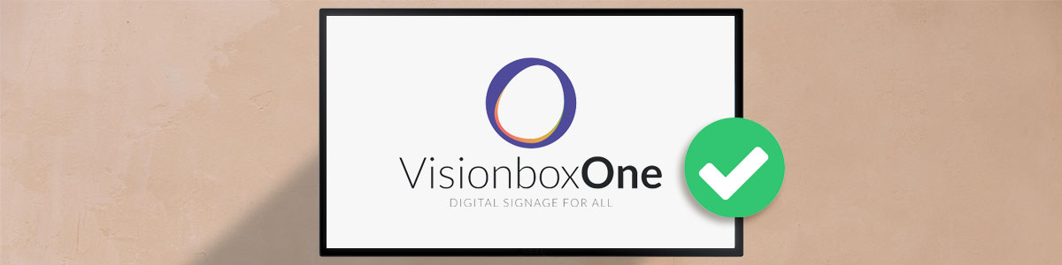 VisionboxOne: ecco i modelli di monitor professionali compatibili